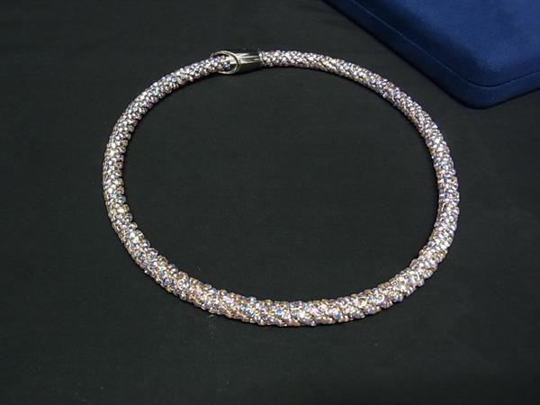 1円 LUV ハッシュタグラブ カラーストーン ネックレス アクセサリー レディース シルバー系 FP8420拍卖