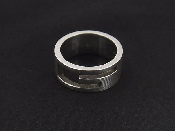 1円 GUCCI グッチ ブランデッドG SV925 リング 指輪 アクセサリー 表記サイズ9 (約9号) レディース メンズ シルバー系 FU4499拍卖