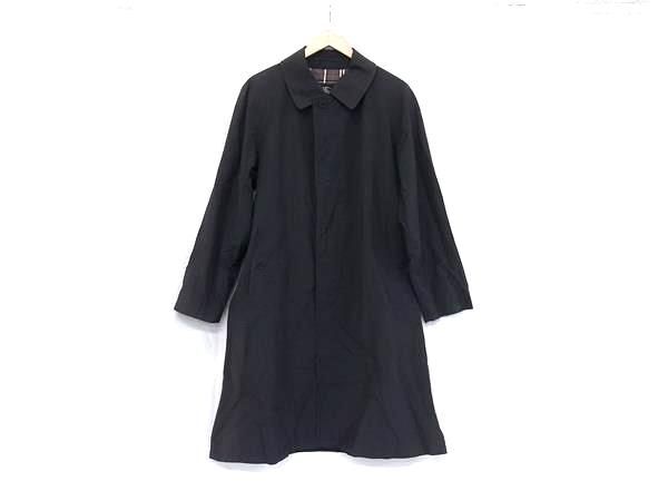 1円 Burberrys バーバリーズ CLASSICS コットン ステンカラー ロング コート アウター 表記サイズ M 上着 洋服 メンズ グレー系 BN4323拍卖