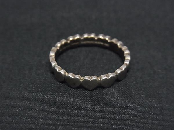 1円 TIFFANY&Co ティファニー パロマピカソ クラウンオブハート SV925 リング 指輪 アクセサリー 約5号 レディース シルバー系 FV1083拍卖