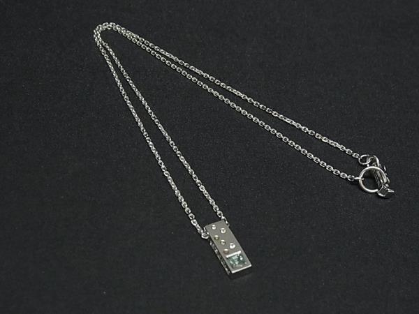 ■美品■ SWAROVSKI スワロフスキー ラインストーン ネックレス ペンダン卜 アクセサリー レディース シルバー系 DI7263拍卖