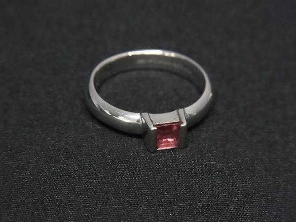 1円 ■美品■ TIFFANY&Co ティファニー ピンクトルマリン カクテルリング SV925 リング 指輪 アクセサリー 約8号 シルバー系 FP6477拍卖