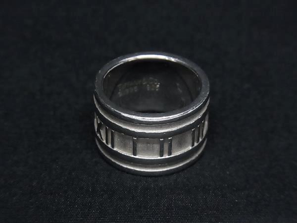 1円 TIFFANY&Co ティファニー アトラス ワイド SV925 リング 指輪 アクセサリー 約7号 レディース シルバー系 FR5334拍卖