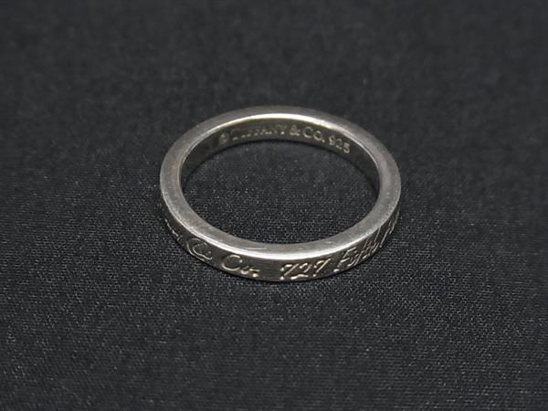 1円 ■美品■TIFFANY&Co ティファニー ノーツナロー ニューヨーク SV925 リング 指輪 アクセサリー 約12号 レディース シルバー系 FR5960拍卖