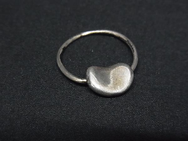 1円 TIFFANY&Co ティファニー エルサペレッティ ビーン SV925 リング 指輪 アクセサリー 約7号 レディース シルバー系 BN5878拍卖