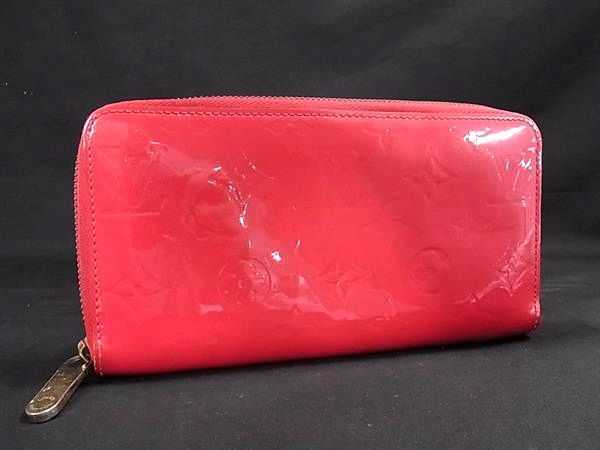 1円 LOUIS VUITTON ルイヴィトン M93058 モノグラムヴェルニ ジッピーウォレット ラウンドファスナー 長財布 ホットピンク GB2613拍卖
