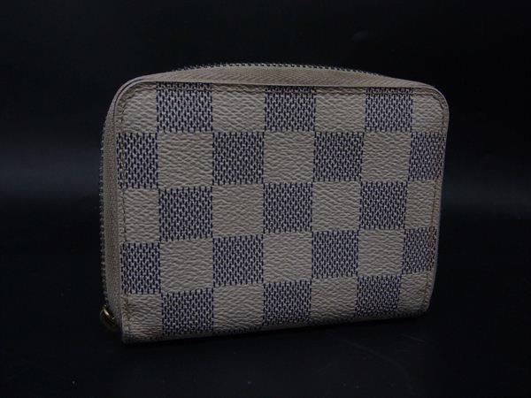 LOUIS VUITTON ルイヴィトン N63069 ダミエアズール ジッピーコインパース コインケース 小銭入れ カード入れ アイボリー系 DJ8930拍卖