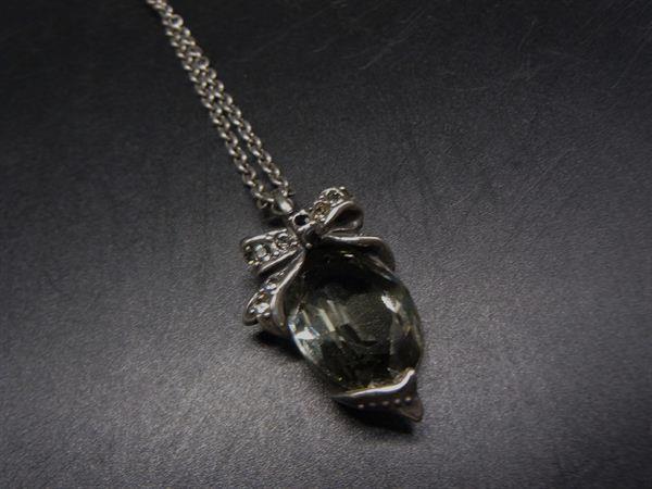 JILLSTUART ジルスチュアート ネックレス ペンダント アクセサリー レディース シルバー系×クリア DI9036拍卖