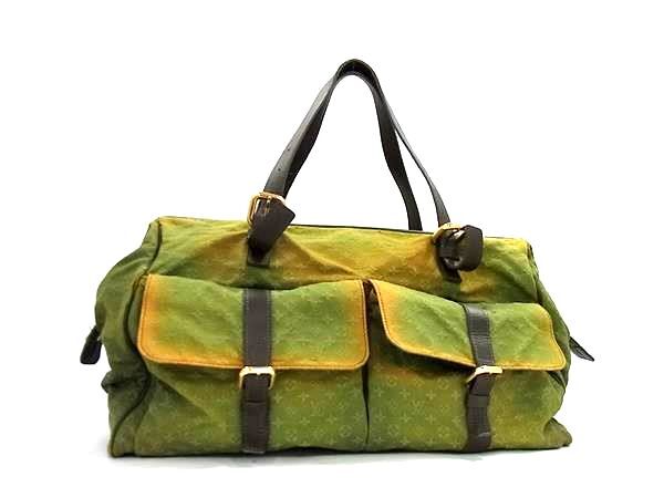 1円 LOUIS VUITTON ルイヴィトン M42322 モノグラムミニ ルイーズ ハンドバッグ ショルダーバッグ ボストンバッグ TSTカーキ FN6277拍卖