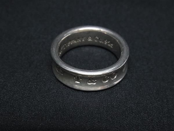 1円 TIFFANY&Co ティファニー 1837 SV925 リング 指輪 アクセサリー 約14号 レディース メンズ シルバー系 FV0471拍卖