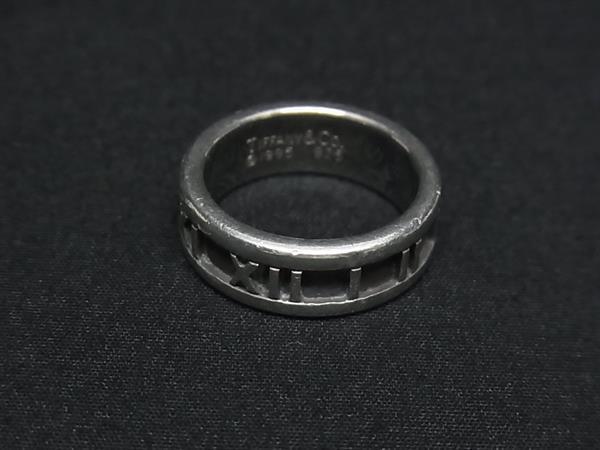 1円 ■美品■ TIFFANY&Co ティファニー アトラス SV925 リング 指輪 アクセサリー 約7号 レディース シルバー系 FR6078拍卖