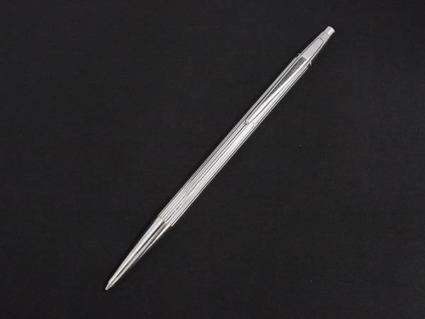 1円 ■美品■ MONT BLANC モンブラン ノブレス ノック式 シャープペンシル 筆記用具 文房具 ステーショナリー シルバー系 FP8413拍卖