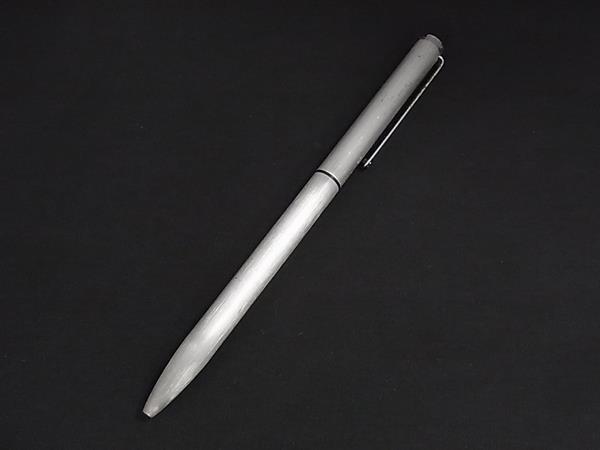 1円 MONT BLANC モンブラン ツイスト式 ボールペン 筆記用具 文房具 レディース メンズ シルバー系 FP8949拍卖