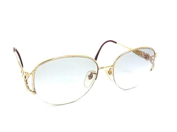 YVESSAINTLAURENT イヴサンローラン 30ー6653 サングラス 眼鏡 メガネ レディース ゴールド系 DK7326拍卖