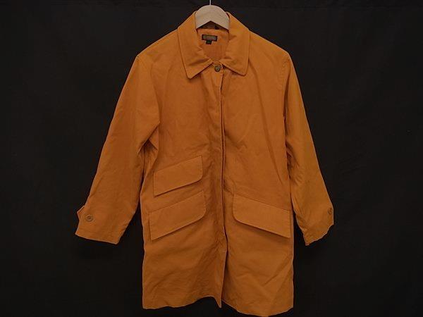 COACH コーチ コットン70%×ポリウレタン30% アウター コート 上着 洋服 オレンジ系 DH6791拍卖