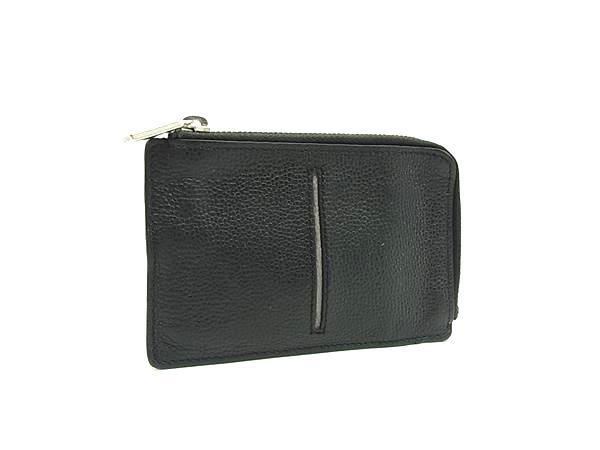 TODS トッズ レザー L字ファスナー コインパース コインケース 小銭入れ カード入れ ブラック系 DI9529拍卖
