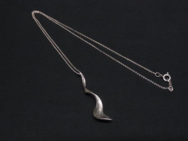 1円 TIFFANY&Co ティファニー フランク ゲーリー オーキッド SV925 ネックレス ペンダント アクセサリー レディース シルバー系 FV1461拍卖