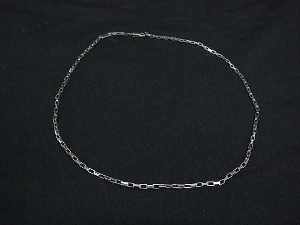 1円 ■美品■ GUCCI グッチ SV925 ベネチアンチェーン ネックレス アクセサリー レディース メンズ シルバー系 FU6130拍卖