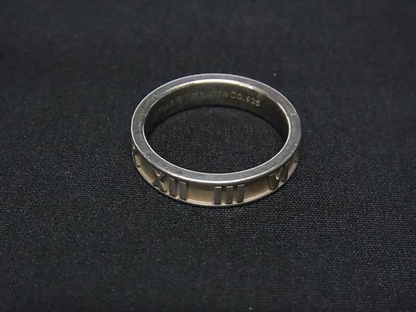 1円 TIFFANY&Co ティファニー アトラス リング 指輪 アクセサリー 約10号 レディース メンズ シルバー系 FV1735拍卖