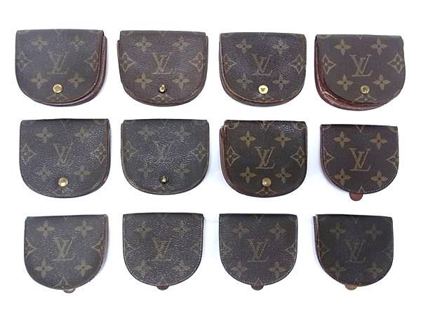1円 LOUIS VUITTON ルイヴィトン モノグラム コインケース コインパース 小銭入れ 等 メンズ レディース 12点セット まとめ売り DB3129拍卖
