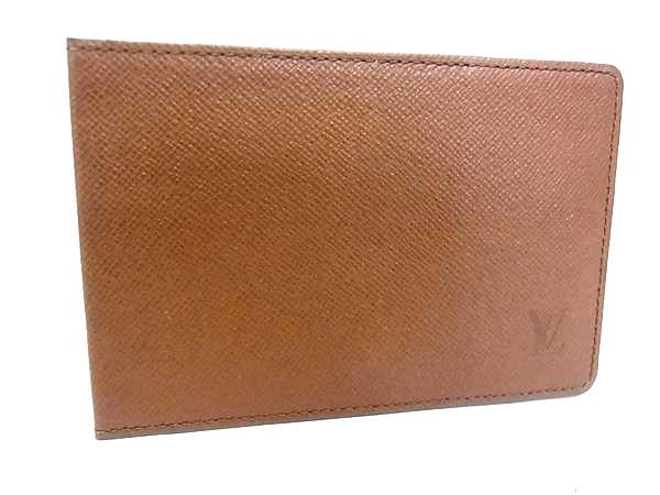 ■美品■ LOUIS VUITTON ルイヴィトン 小切手ケース チケットケース カードケース 札入れ メンズ レディース ブラウン系 DK1593拍卖