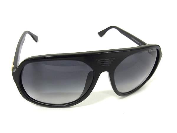 ■美品■ EMPORIO ARMANI エンポリオアルマーニ サングラス メガネ 眼鏡 レディース ブラック系系 DK1136拍卖