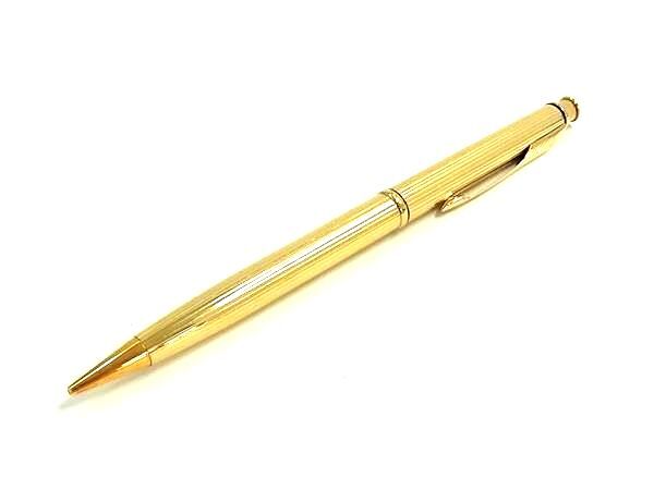 ■美品■ PARKER パーカー ノック式 シャープペンシル 筆記用具 文房具 ステーショナリー メンズ レディース ゴールド系 DK0427拍卖