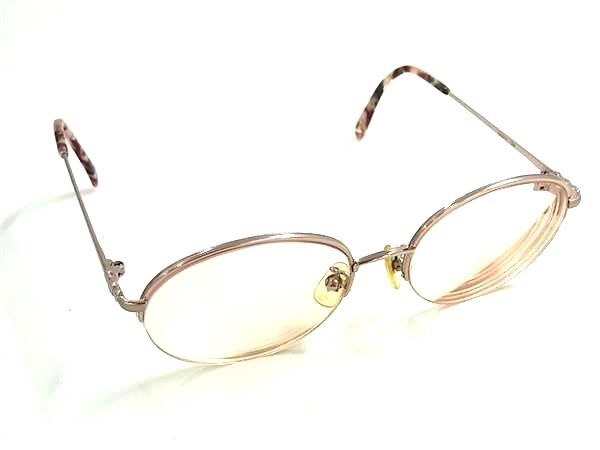 ■美品■ KENZO ケンゾー KE 0181 フラワー 薔薇 度入り べっ甲調 メガネ めがね 眼鏡 レディース ピンク系 DJ9698拍卖