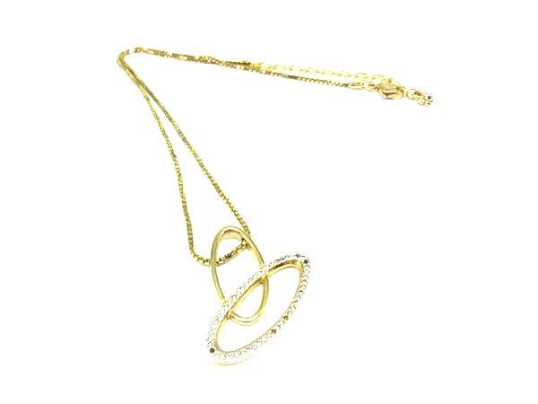 SWAROVSKI スワロフスキー ラインストーン ネックレス ペンダント アクセサリー レディース ゴールド系 DH8849拍卖