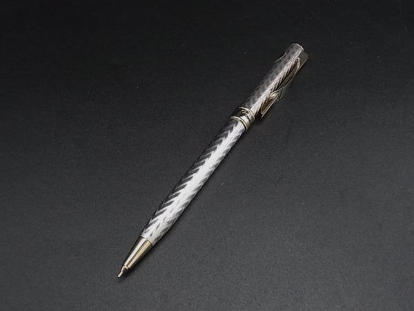 ■新品■未使用■ VALENTINO GARAVANI ヴァレンティノ ガラヴァーニ シャープペンシル ノック式 筆記用具 文房具 シルバー系 DJ4373拍卖