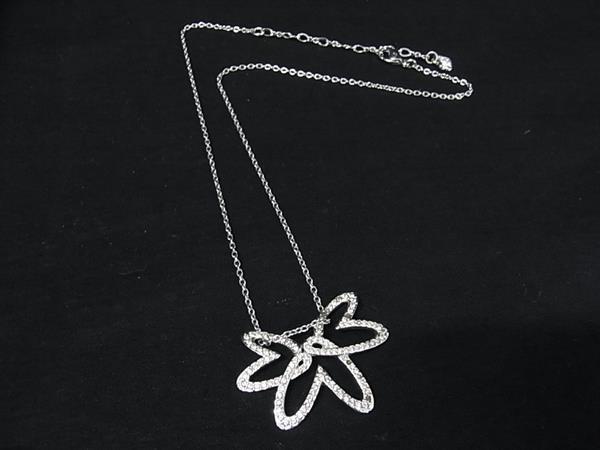 SWAROVSKI スワロフスキー ラインストーン ネックレス アクセサリー レディース シルバー系 DK8662拍卖