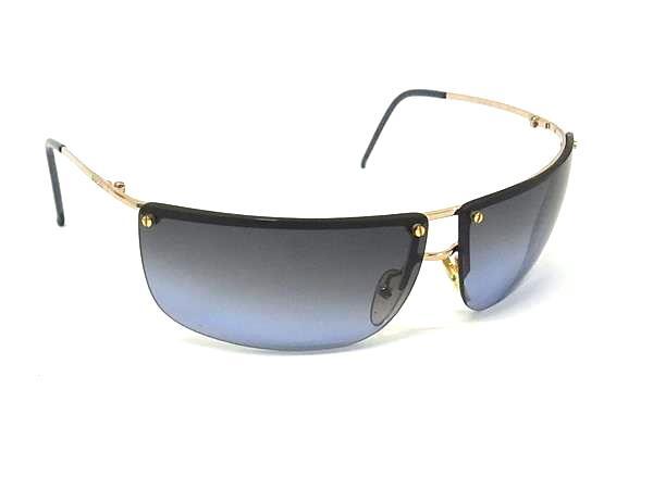 1円 ■美品■ GUCCI グッチ GG 2653/S 000 68□10 サングラス メガネ 眼鏡 メンズ レディース ゴールド系×ブルー系 FS7472拍卖