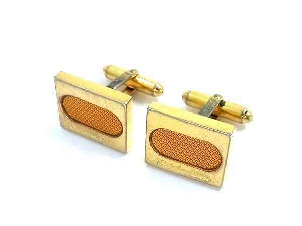 ChristianDior クリスチャンディオール ヴィンテージ ラインストーン カフスボタン カフリンクス アクセサリー ゴールド系 DK7937拍卖