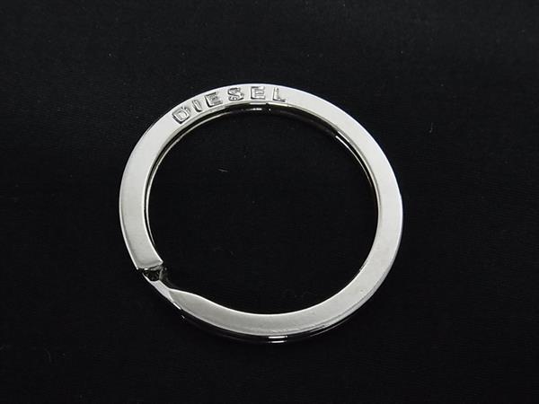 ■美品■ DIESEL ディーゼル キーリング ネックレストップ ペンダントトップ アクセサリー レディース メンズ シルバー系 DK6590拍卖