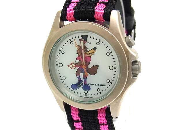 ■美品■ 6230-L11744 Jリーグ クォーツ 生活防水 腕時計 ウォッチ メンズ レディース シルバー系×マルチカラー DK1647拍卖