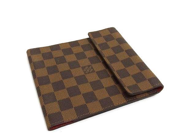 1円 ■美品■ LOUIS VUITTON ルイヴィトン N62935 ダミエ CDケース CDホルダー 小物入れ レディース メンズ ブラウン系 FV4258拍卖