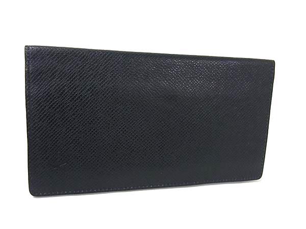 1円 ■美品■ LOUIS VUITTON ヴィトン M32607 タイガ ポルトフォイユ ロンボレアル 二つ折り 長財布 札入れ カード入れ ネイビー系 FT3786拍卖