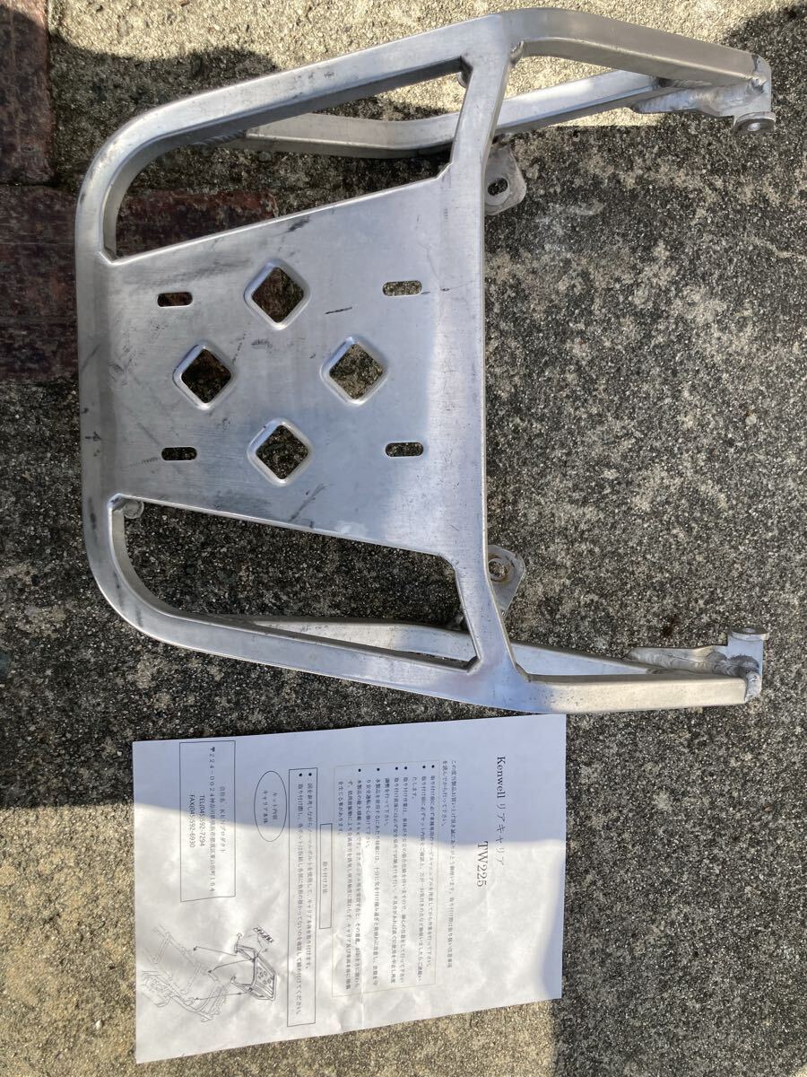 TW200 TW225 キャリア ベース KENプロダクト拍卖
