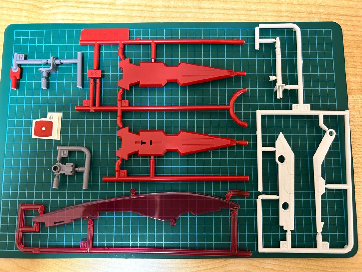 未組立品 HG 1/144 レッドライダー ツヴァイハンダーパーツ ガンダムアグレッサー バンダイ ガンプラ拍卖
