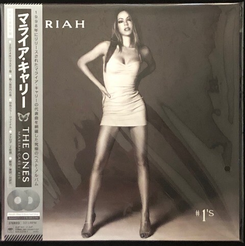 ☆マライア・キャリー 「The Ones」 完全生産限定盤 アナログ・レコード LP盤 2枚組 カラーヴァイナル メタリック・シルバー&ブラック 新品拍卖