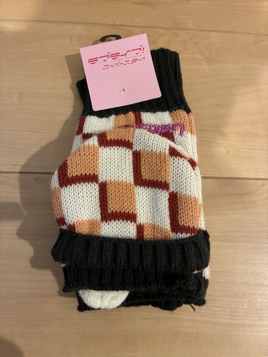 ラブライブ スーパースター Liella 手袋 マゼンタ しまむら 指先まで拍卖