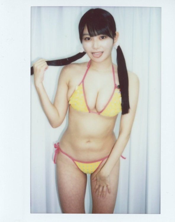 桜井木穂3 Vol.3 イベント撮影ワイドチェキ (黄色ビキニ/ソフマップAKIBA)/HIT'S 251119-814拍卖