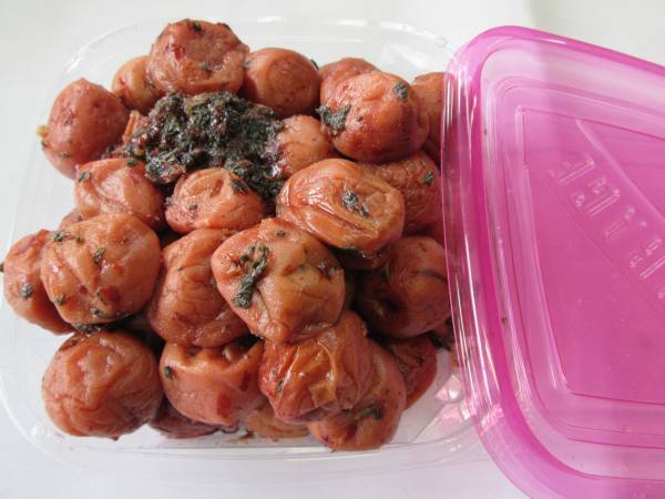 かつお梅干し 小粒サイズ 800g 天然塩・紫蘇・かつお節で漬けた おかずになる梅干し 保存食 大分県産拍卖