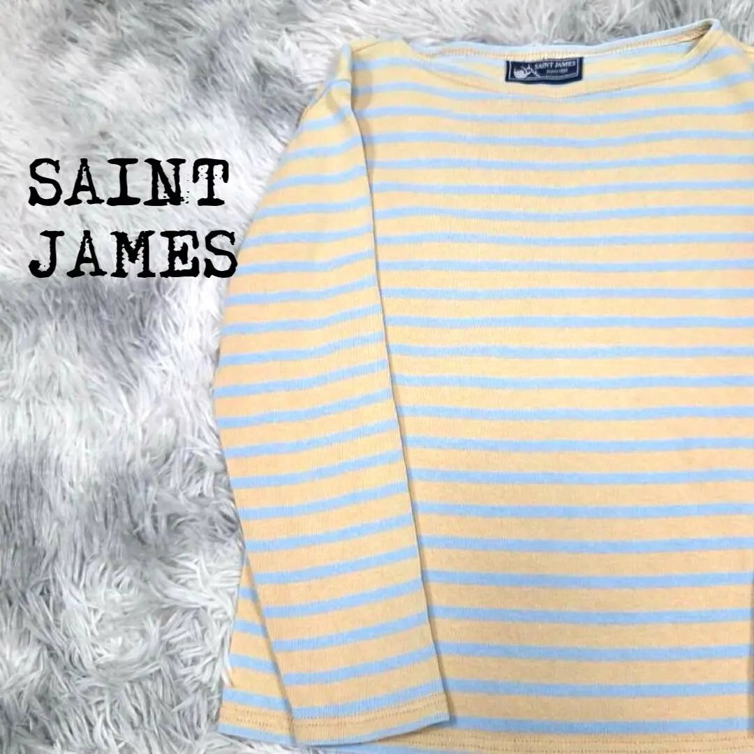 SAINT JAMES セントジェームス ウエッソン ボーダー シャツ 0597拍卖