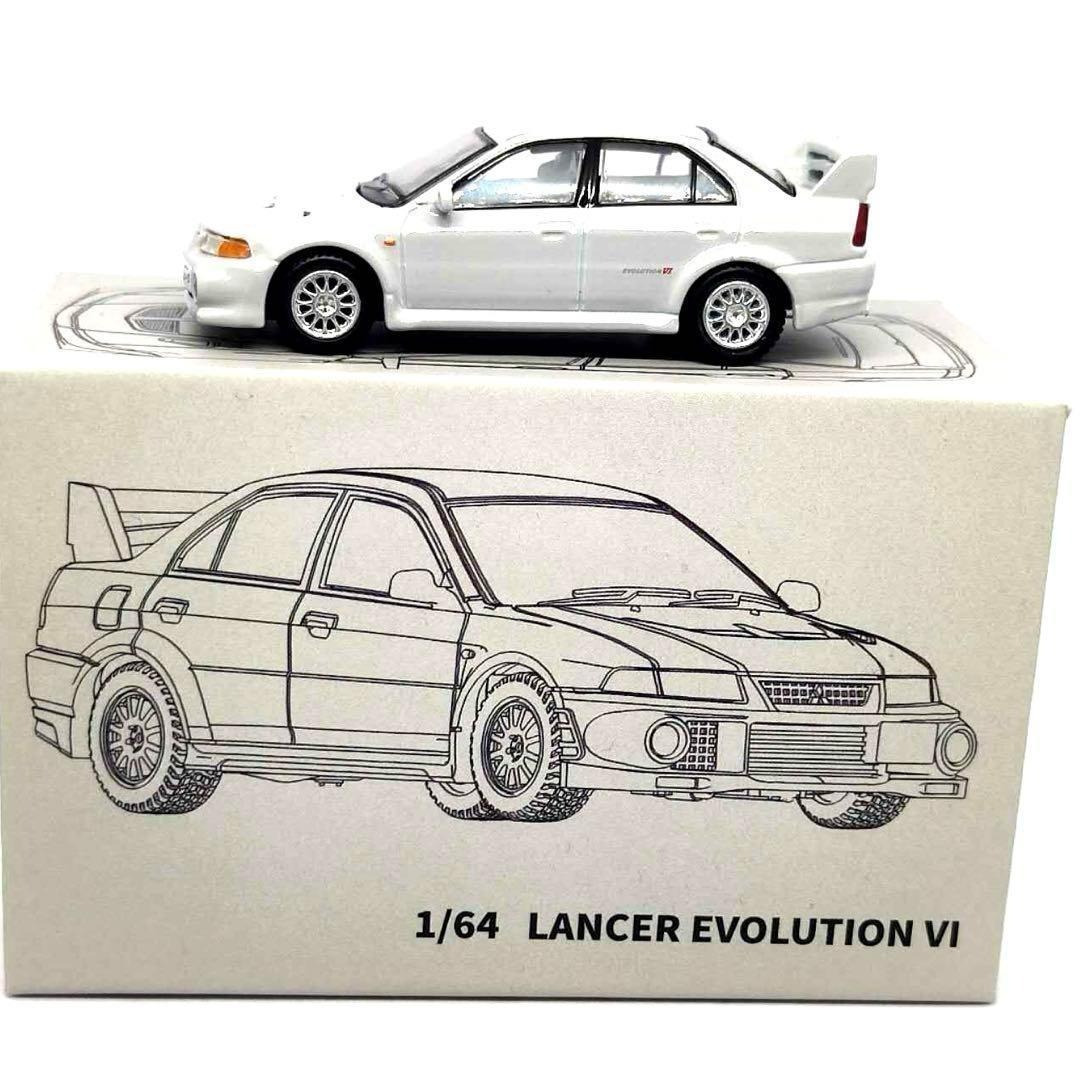 三菱 ランサーエボリューション VI グレー 1/64 ※16拍卖