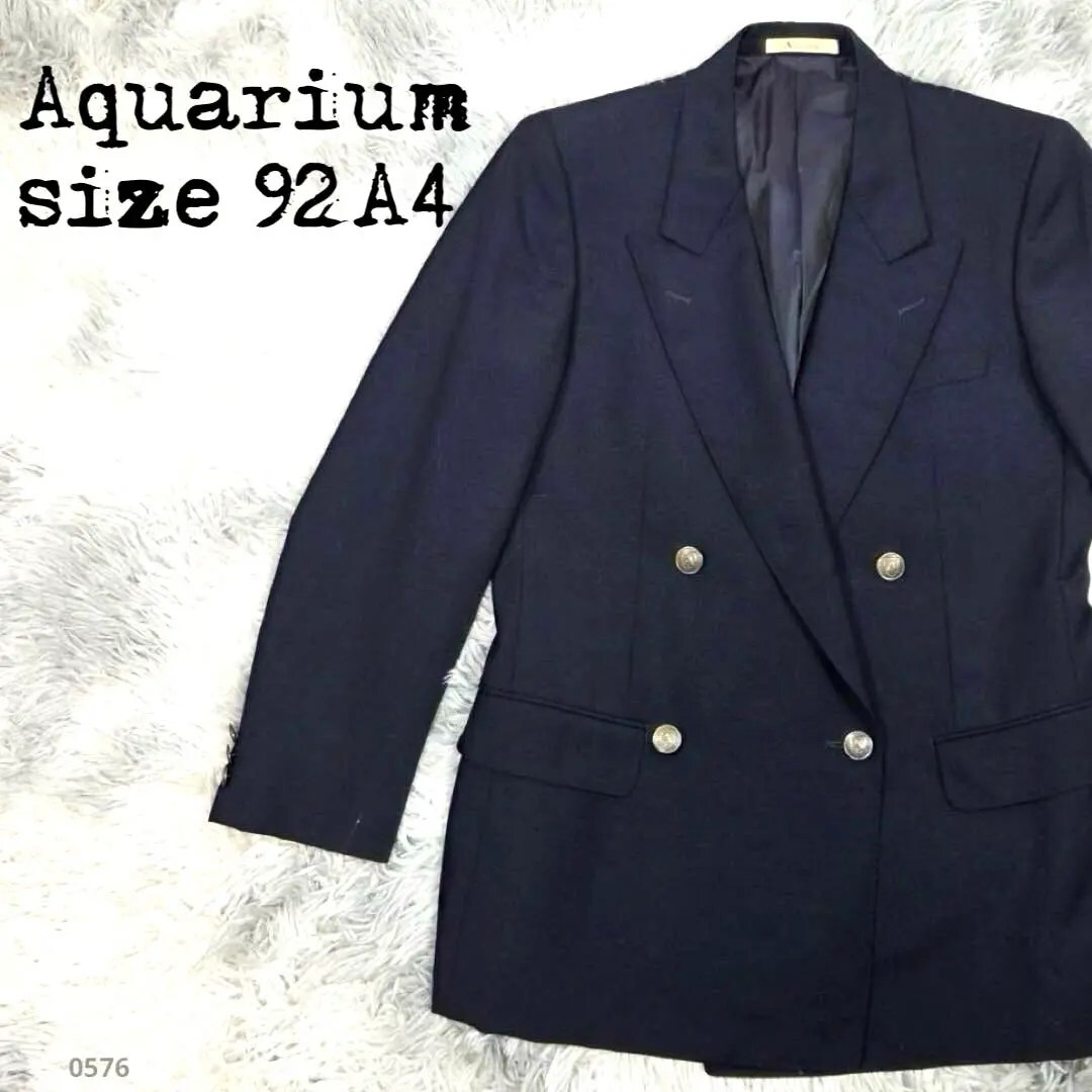 Aquascutum アクアスキュータム ダブル テーラードジャケット 0577拍卖