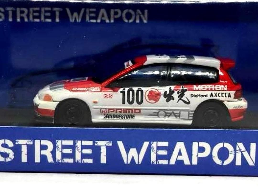 Street Weapon 1/64 EG6 シビック レーシング 出光 ※32拍卖