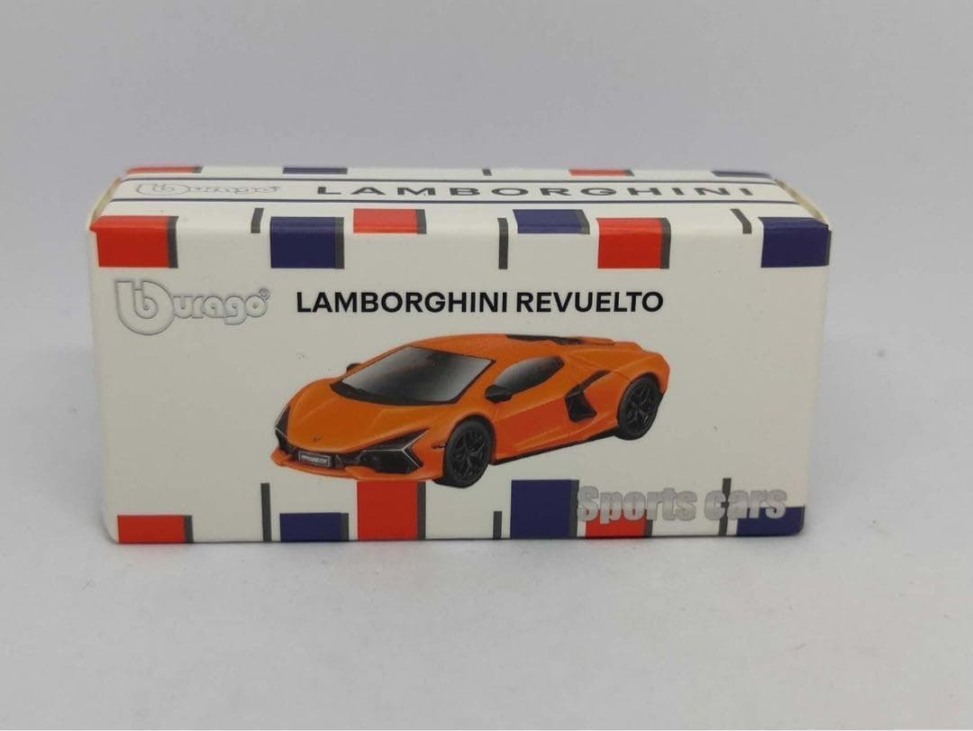 Bburago ランボルギーニ レヴエルト オレンジ 1/64 拍卖
