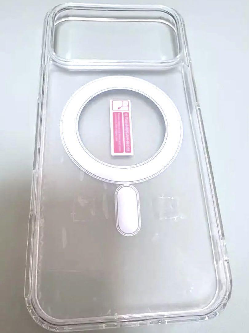 MagSafe対応 クリアケース iPhone17pro用 スマホカバー 新品拍卖