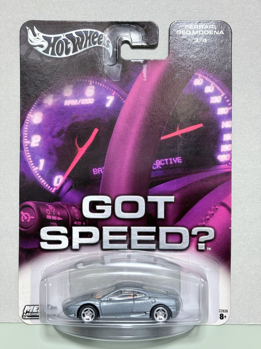 Hot Wheels ホットウィール Ferrari フェラーリ 360 モデナ Modena GOT speed拍卖